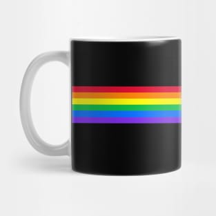 Phish Donuts Heart with Pride Rainbow Mug